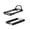 Black, variant on Almencla Protector Frame, Metal Bracket Holder Shell Support, Metal Protector Frame for Noble NB4 RC Car Accs Black