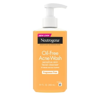 Neutrogena Oil-Free Acne Face Wash, Salicylic Acid Facial Cleanser