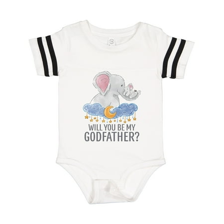 

Inktastic Will You Be My Godfather Gift Baby Boy or Baby Girl Bodysuit