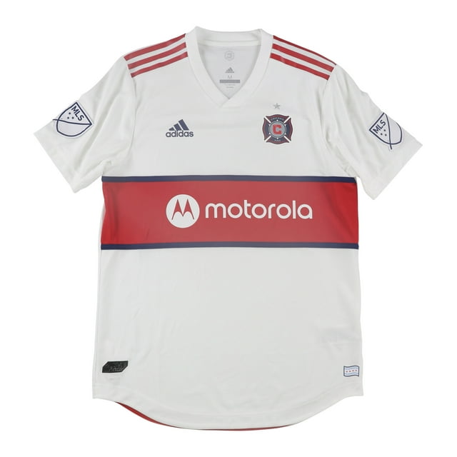 adidas Chicago Fire Jersey para hombre, blanco, extragrande