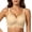 Beige bra for women, variant on ATOYSOY Floral Scalloped Lace Bralette Wireless No Underwire Wide Shoulder Strap Side Support Full Bust Soft Lift Bra For Women Solid Color Wedding Casual Outfit