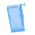 thumbnail image 1 of Portable  Case, Sturdy Automatic  Case Automatic Pop Up Plastic Introverted Design Anti Pressure  for Outdoor Transparent Blue, 1 of 7