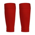 thumbnail image 4 of Clearance Now! Legs Slves Football Mens Shin Guard Sos Holder Calf Warmer Rugby Hoey Z1X4, 4 of 8