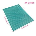 thumbnail image 3 of A4 Cutting Mat Single-sided Cutting Board Cut Pad DIY Tool with Clear Grid Lines Angles for Scrapbooking Art and Craft Projects, 3 of 7