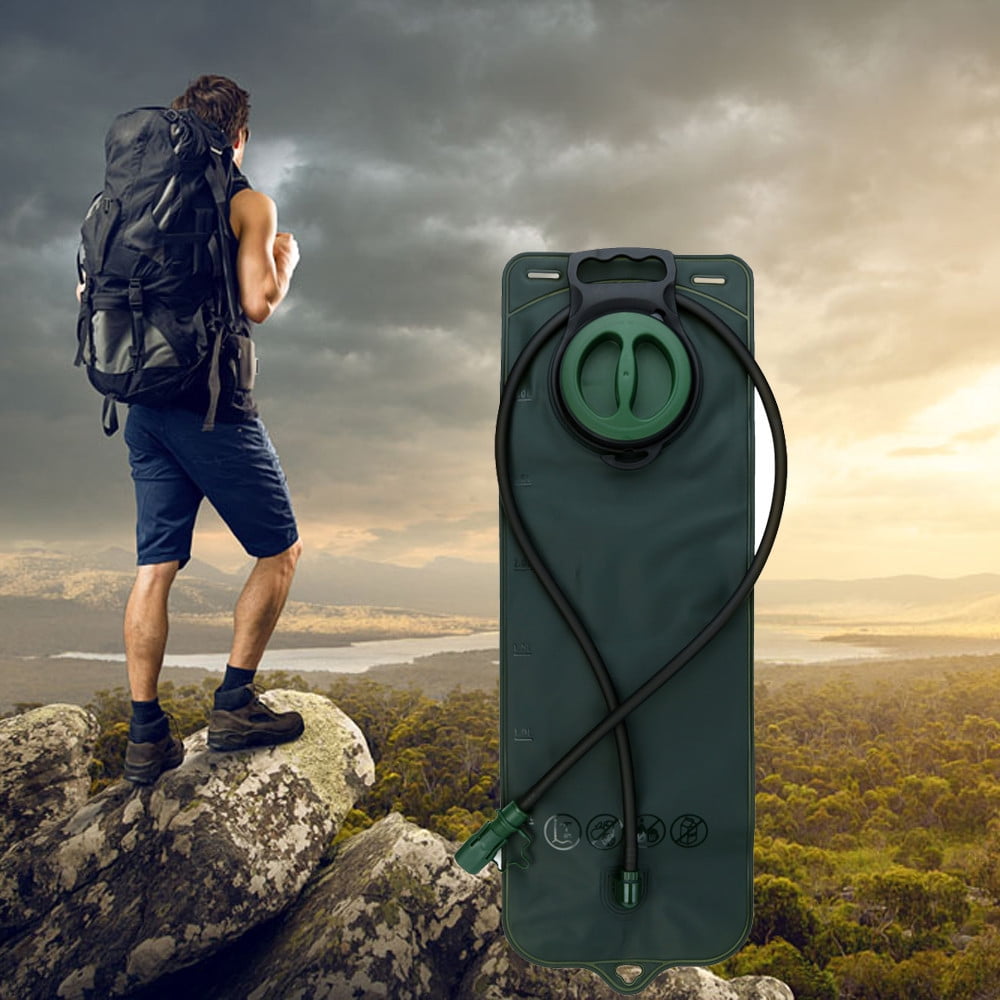 3L Cycling Hydration Water Bag Outdoor Sport Mouth Water Camping TPU