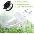 thumbnail image 4 of Trimmer Spool Replacement for Black + Decker, 30ft 0.065" Trimmer Line, Auto Feed Weed Wacker String (8 Pack Spool+2 Spool Cap+2 Spring), 4 of 7