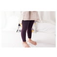 thumbnail image 4 of WUXIAN Kids Socks Kids Tights Toddler Cable Knit Leggings Thick Cotton Solid Color Infant Stockings Pantyhose ,Purple,4-6 years, 4 of 4
