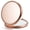 Rose Gold, variant on Compact Mirror Bulk, Pack of 24 Double-Sided 1X/2X Magnifying Metal Makeup Mirrors((Round,Gold)
