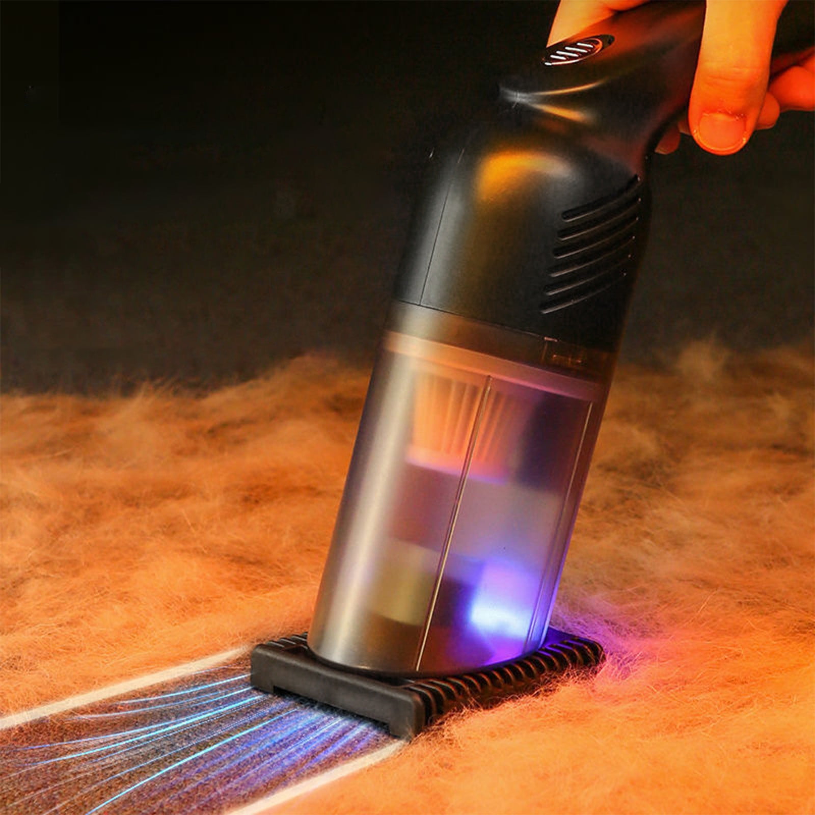 Apmemiss Clearance Car Vacuum Cordless Rechargeable - Pet Hair Handheld Vacuum, Well-Equipped Hand Vacuum for Carpet, Couch, Stairs, Powerful Handheld Vacuum Cordless Clearance Items