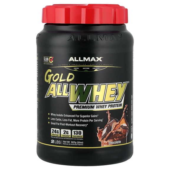 AllWhey, Chocolate, 2 lbs, From AllMax