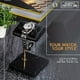 thumbnail image 2 of Soporte de reloj QWATCHBANDS hecho a mano en piel de Napa it, 2 of 3