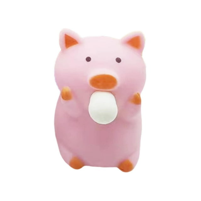 Descompresión Pellizco Música Juguete Puffing Little Pig Mano Pellizco Blowing Cute Baby Descompresión Vent Doll