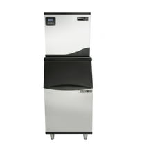 Maxx Ice V-Series Modular Ice Machine, 22"W, 350 lb, Full Dice Ice Cubes, and Storage Bin, 22"W, 310 lb, in Stainless Steel (MVI350FB)
