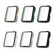 thumbnail image 3 of 3 Pack Cover for Huawei Watch Fit 2 Case Smartwatch Plated Accessories PC Bumper All-Around Tempered Glass Screen Protector Case for Huawei Watch Fit2/new Case, 3 of 6