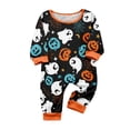 thumbnail image 3 of 2026 Matching Family Halloween Pajamas Set, Fall Sleepwear, Ghost & Pumpkin Printed Holiday Sleepwear, Soft Loungewear PJs Outfit, 3 of 3