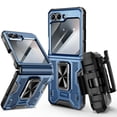 thumbnail image 1 of Funda VEGO para Samsung Galaxy Z Flip 6 con clip para cinturón, color azul, 1 of 9
