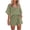 Army Green, variant on Spring Tops for Women Womens Sets 2 Piece Outfits Women's Fashion Casual Solid Color Short Sleeved Shirt And Shorts Two-piece Set