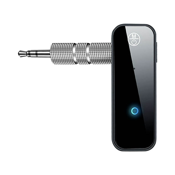 Transmisor receptor Bluetooth 2 en 1, adaptador auxiliar inalámbrico de carga USB para TV, altavoz de coche, estéreo para el hogar y PC