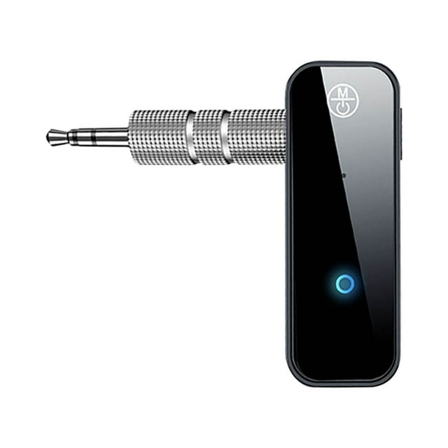 Transmisor del receptor de Sonido 5.0, Entrada Auxiliar de 3.5 mm 2 en 1 Adaptador Anchos para Automóvil