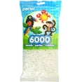 thumbnail image 1 of Perler Beads Fuse Beads for Crafts, 6000pcs, White, 1 of 2