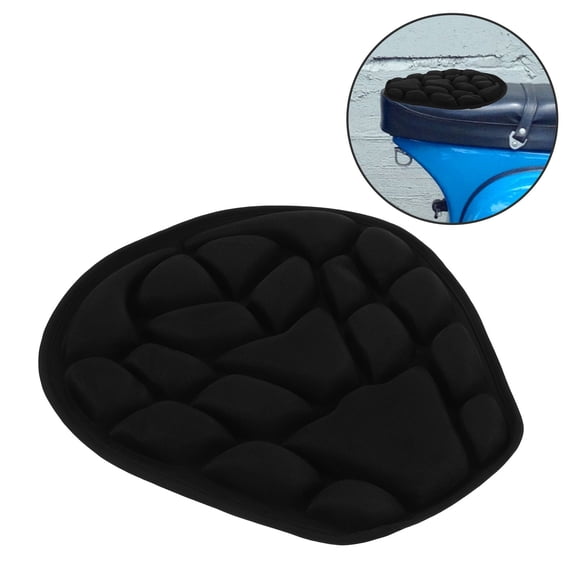 Masteelf Motorcycle Seat Cushion Pad Comfortable Foam Seat Pad Cover Shock Absorption Breathable Seat Pad Cover Motorcycle Accessories for Long Rides