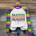 thumbnail image 2 of Outfmvch Womens Carnival Sweatshirts Carnival Sweatshirt Mardi Gras Carnival Shirts Hoodies for Women Graphic Sweatshirts for Women Womens Quarter Zip Sweatshirt Womens Undershirts White 4xl, 2 of 4