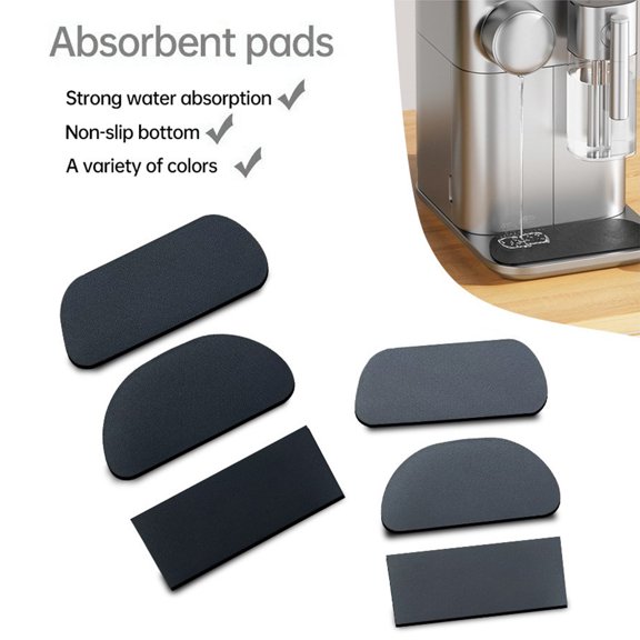 Non-Slip Refrigerator Drip Tray - Water-Absorbent - Quick Drying - Water Catcher - Effective Splash Proof - Reusable - Water Dispenser Drip Drain Mat - Refrigerator Accessories