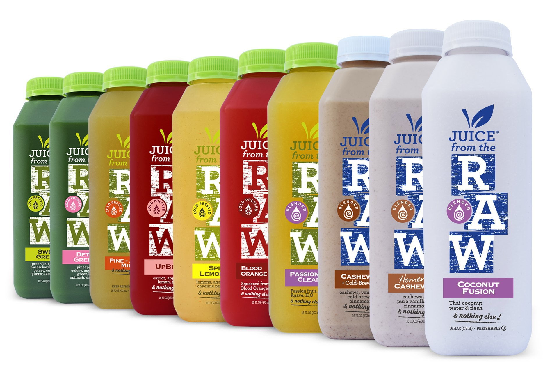 5-Day Juice Cleanse by Juice From the RAW® - Most Popular Juice Cleanse