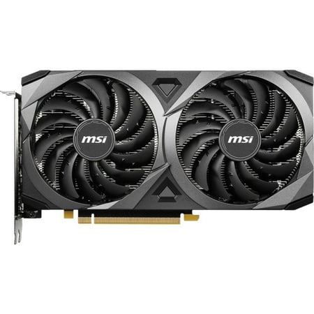 MSI - NVIDIA GeForce RTX 3060 Ti VENTUS 2X 8G OCV1 LHR - 8GB GDDR6 - PCI Express 4.0 - Graphics Card - Black