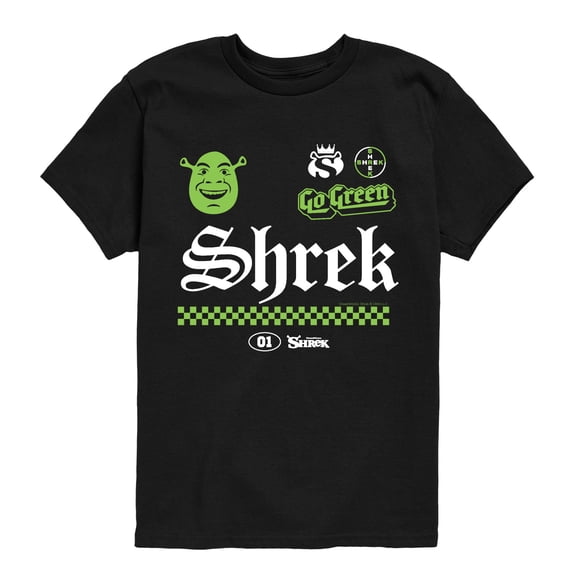 Shrek - Jersey Boys' Short Sleeve Graphic T-Shirt