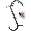 Body Back Buddy Classic Handheld Manual Massage Cane USA Made-Full Body Pressure & Trigger point massage tool for Deep Tissue Pain Relief -Dual Massage Hooks for Back, Shoulder, Neck (Black)
