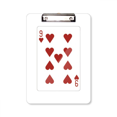 thumbnail image 1 of Portapapeles Corazón 9 cartas A4 Unbranded 31cm x 22cm x 0.2cm, 1 of 4