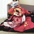 thumbnail image 5 of Hazbin Hotel Niffty Blanket Soft Plush Flannel Fleece Throw Blankets Bedspreads for Couch Bed Sofa 40x50, 5 of 6