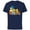 Navy, variant on The Simpsons Homer Marge Maggie Bart Lisa Simpson Couch - Short Sleeve Cotton T-Shirt for Adults- Customized-Athletic Heather