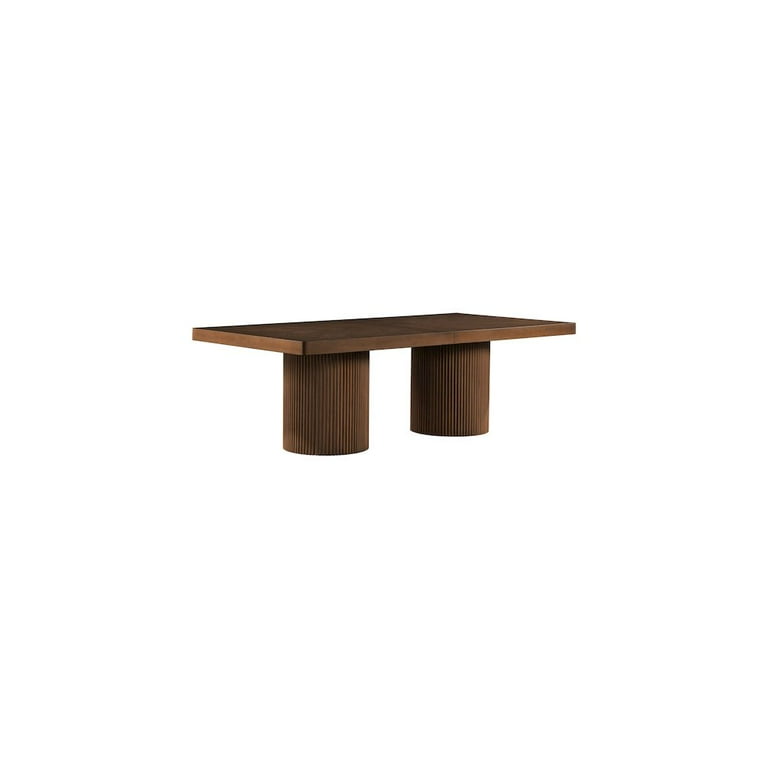 Meridian Furniture Belinda Brown Acacia  with Veneer Dining Table