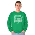 thumbnail image 5 of Funny Hit From Ladies Tees Golf Humor Sweatshirt for Men or Women Brisco Brands X, 5 of 6