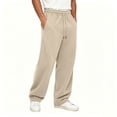 thumbnail image 6 of GERsome Wide Leg Sweatpants with Pockets Men's Open Bottom Pants Drawstring Waist Athletic Sweat Pants, 6 of 9