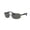 Polished Gunmetal Frame | Green Classic G-15 Lens, variant on RB3445 RB3445 Rectangle Shape Sunglasses Polished Black Frame | Polarized G-15 Green Lens 61mm