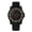 Black Shell Orange Green Circle, variant on Magnetic Suspension Watch for Men and Women, Creative Cool Waterproof Quartz Wristwatch with Silicone Band, Couple's Unique Timepiece (Black Shell Red Blue Circle, 10 inches / 25.4 cm)