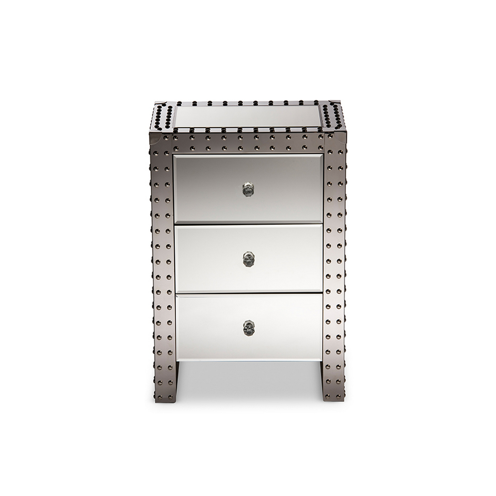 Urban Designs 370055 Glasgow Modern Contemporary Nightstand Bedside Table 26 X 18 X 14 In Walmartcom Walmartcom