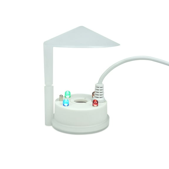 LED Witch Cauldron Mist Maker with Water Barrier, 5V USB Powered Fogger for Halloween Party Decor, Tabletop Haunted House Accessories, Spooky Ambient Fog Machine