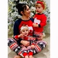 thumbnail image 3 of Conjunto de pijamas navideños familiares, ropa de dormir cálida para adultos, niños, niñas y niños, ropa para madre e hija, envío directo, conjuntos familiares a juego, 3 of 4