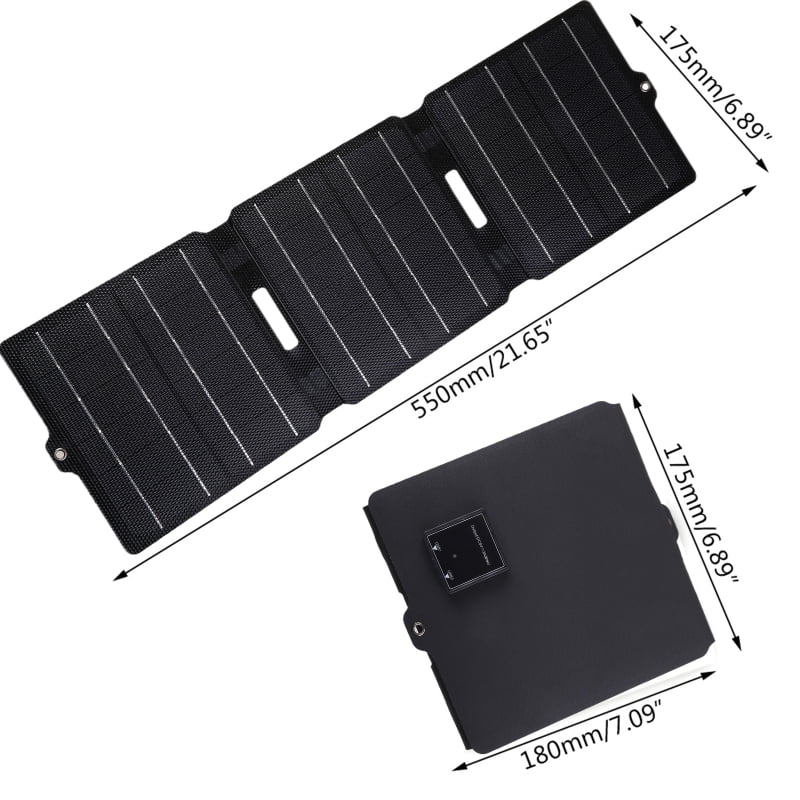 15W ETFE Solar Panel for Camping Travel Portable 15W Sunpower Battery for Phone