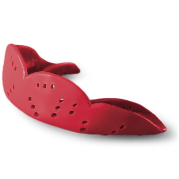 Protector bucal SISU Aero Large, rojo intenso, 2 mm de grosor