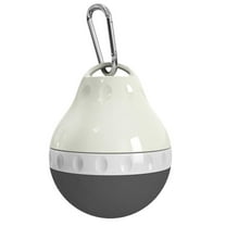 WEIWEIGG Light! Collapsible Pet Water Bottle, 200ml/7oz Silicone Travel Dispenser with Detachable Bowl & Carabiner Clip, Leakproof for Hiking & Walking