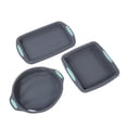 thumbnail image 1 of Sartenes de Pastel de Silicona, 3pcs de múltiples Múltiples resistentes al calor., 1 of 7