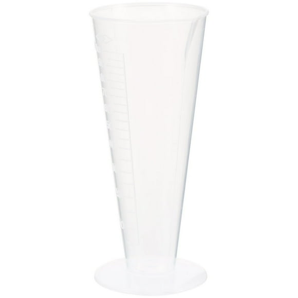 Lindbes 100ml Kitchen Laboratory Plastic Measurement Beaker Measuring Cup