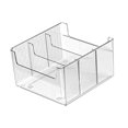 thumbnail image 4 of Organizador Retráctil Estante Almacenamiento Expandible Divisor Ajustable Compartimientos Multifuncionales Material PET Adecuado para Despensa Cocina, 4 of 9