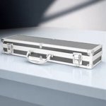 UPGRATOR 1Pack Multi Function Tool Box Portable Aluminum Alloy Tools Storage Case Assorted Color 14.3X3.9X2.2in
