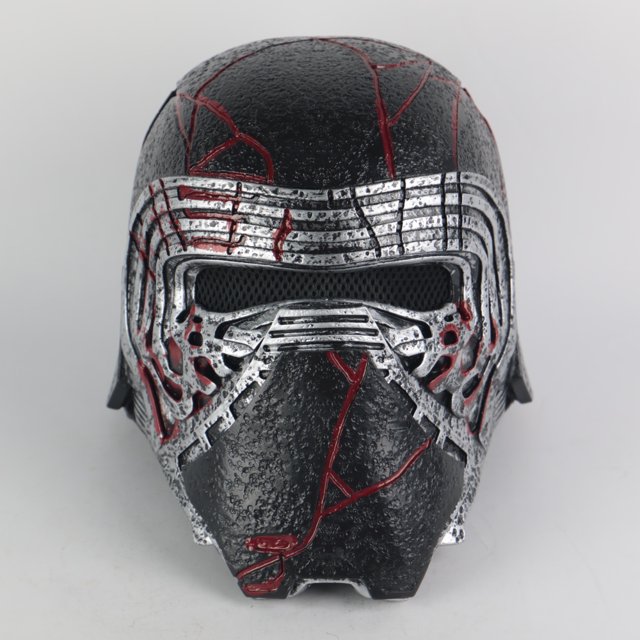 Nuevo casco Kylo Ren Cosplay Star Wars 9 The Rise of Skywalker máscara accesorios PVC Star Wars cascos máscaras fiesta de Halloween Propkylo ren Deng Xun unisex